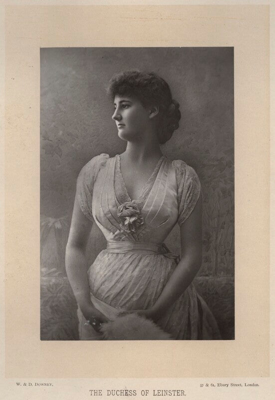 Hermione wilhelmina fitzgerald (née duncombe), duchess of leinster npg x19999