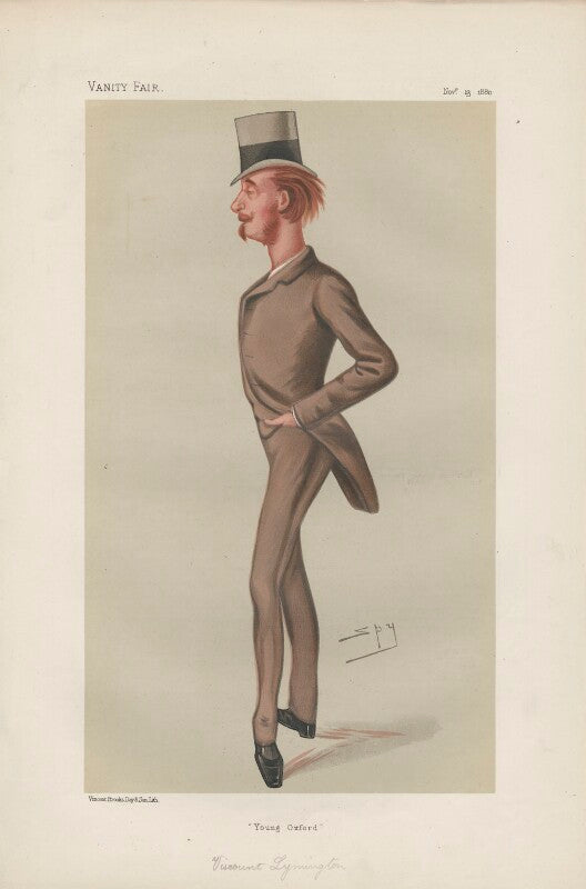 Newton wallop, 6th earl of portsmouth ('statesmen. no. 436.') npg d43985