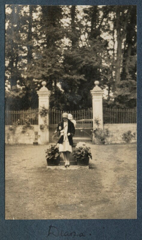 Diana joan (née sackville west), lady hall (formerly lady romilly) npg ax142570