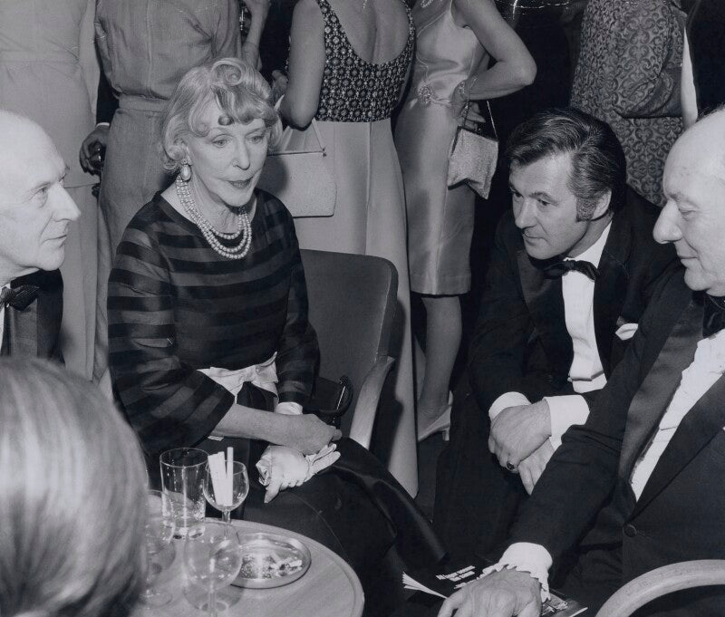 Cecil beaton; lady diana cooper (diana (née manners), viscountess norwich); bryan forbes; john gielgud npg x184347