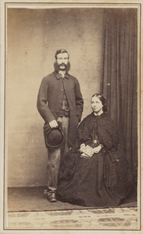 Barbara pye (née james); charles colquhoun pye npg ax9567