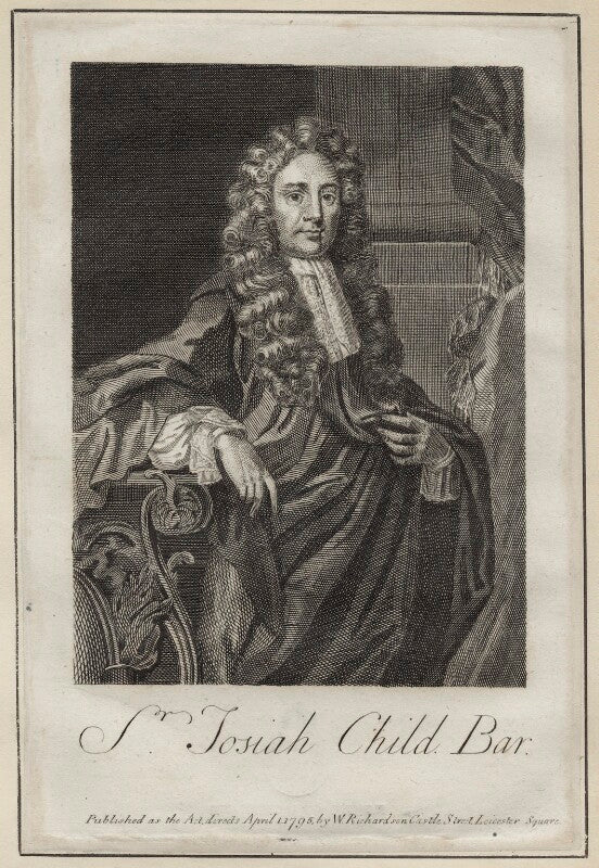 Sir josiah child, bt npg d30950