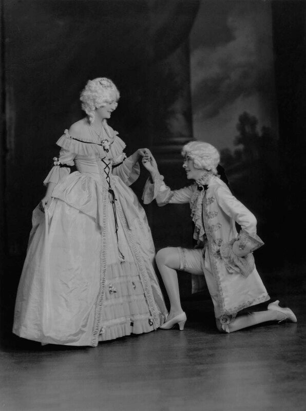 Lady anne maud rhys (née wellesley); (lilian) maud glen (née coats), duchess of wellington npg x69958