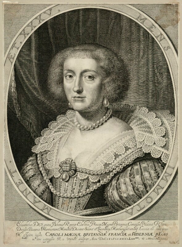 Princess elizabeth, queen of bohemia and electress palatine npg d26455