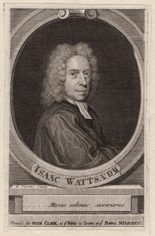 Isaac watts npg d7582