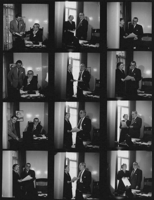 Howard jacobs; carroll richard gibbons and an unknown woman npg x195274