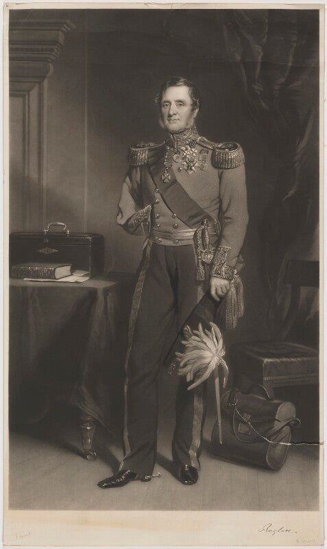 Fitzroy james henry somerset, 1st baron raglan npg d39178