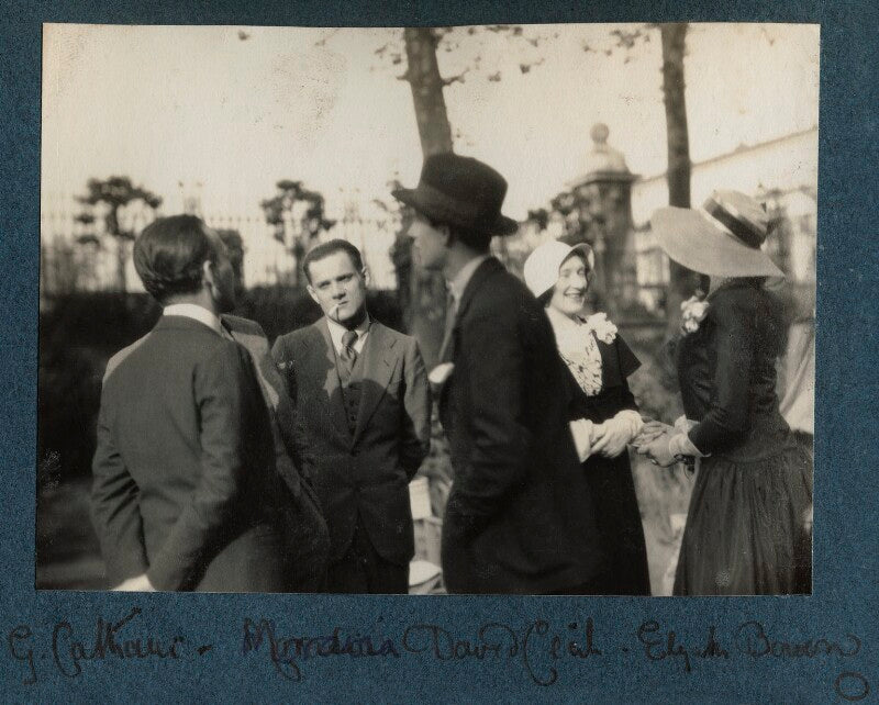 Georges cattaui; alberto moravia (né pincherle); lord david cecil; elizabeth bowen; lady ottoline morrell npg ax143427