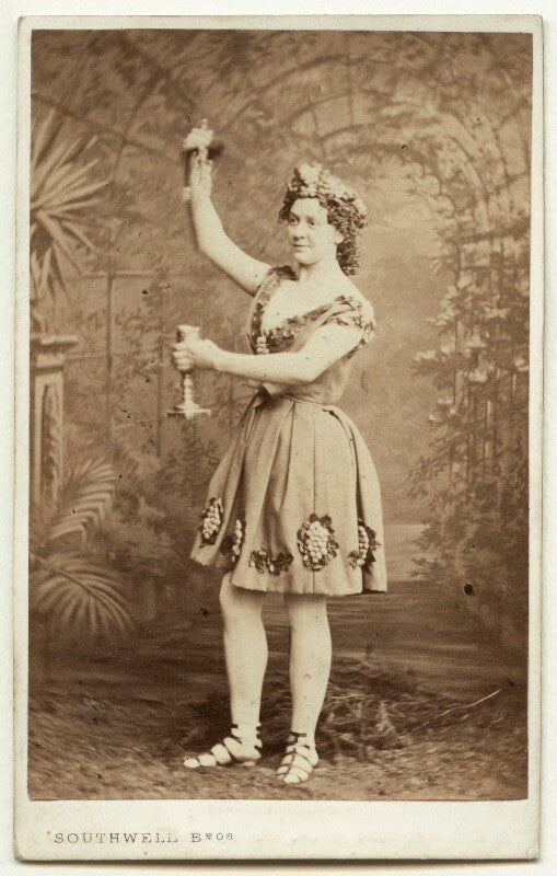 Fanny wright (mrs williams) as bacchus in 'bacchus and ariadne' npg x27549