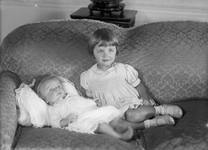 Sir john ridley evelyn bradford, 4th bt; alison rose adams (née bradford) npg x178189