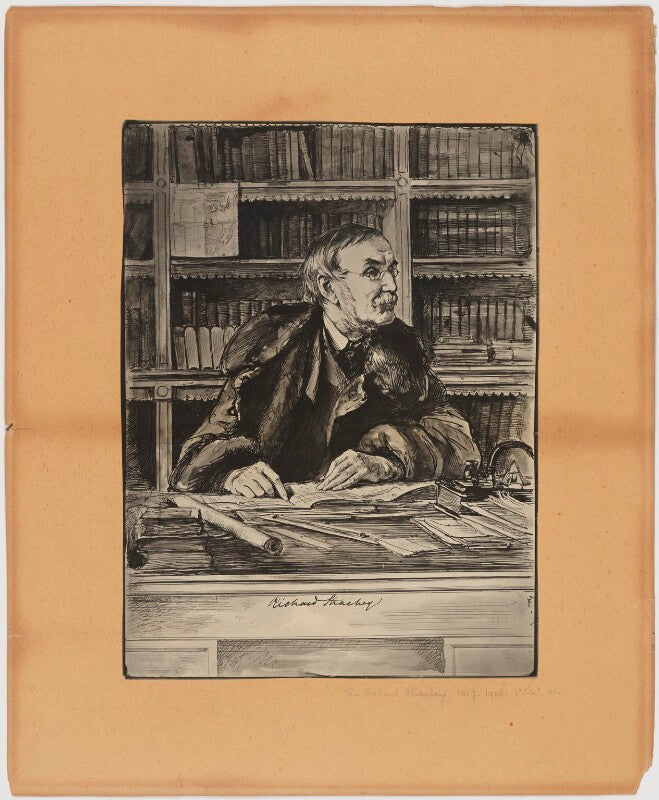 Sir richard strachey npg d42064