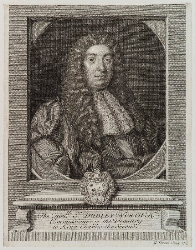 Sir dudley north npg d20245