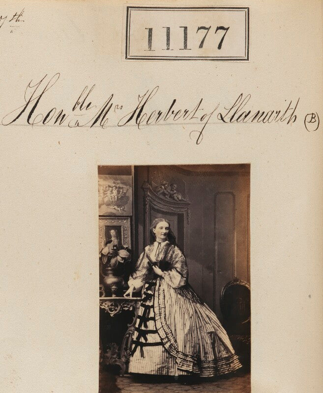 Mrs herbert llanarth npg ax60876