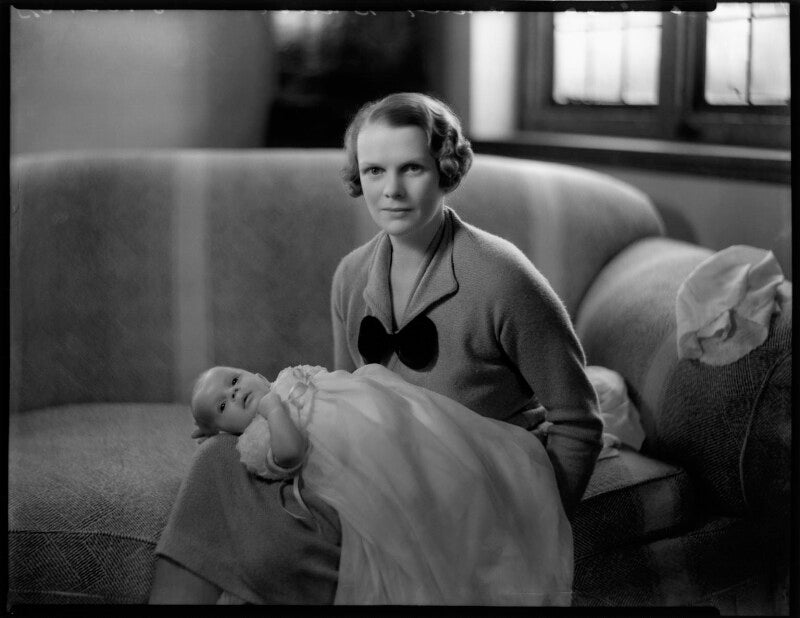 (patricia) carroll milburn (née butler); marjorie brown (née woods), lady butler npg x151948