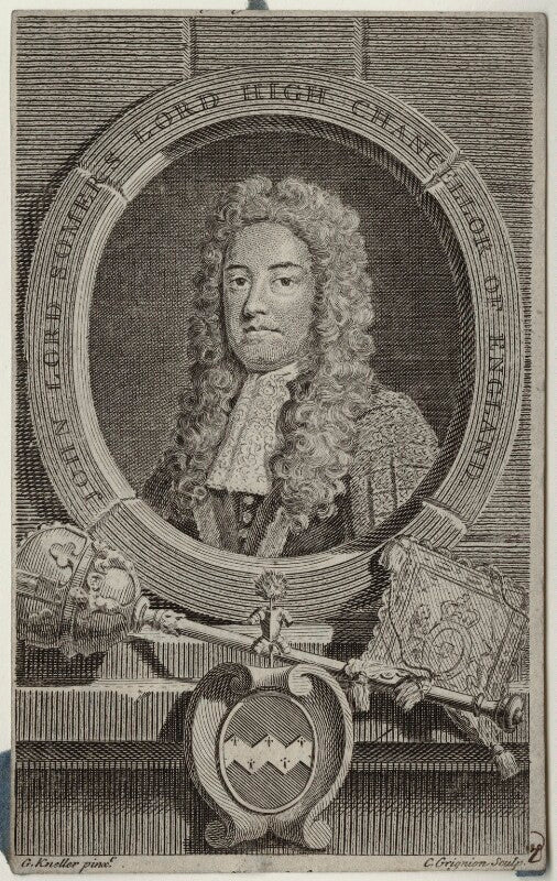 John somers, baron somers npg d31097
