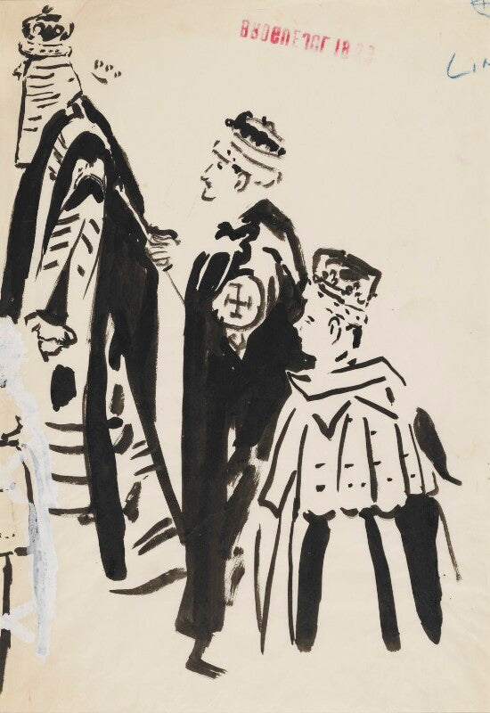 The coronation procession npg d3619