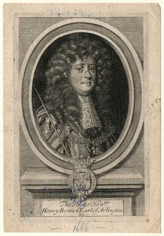 Henry bennet, 1st earl of arlington npg d16722