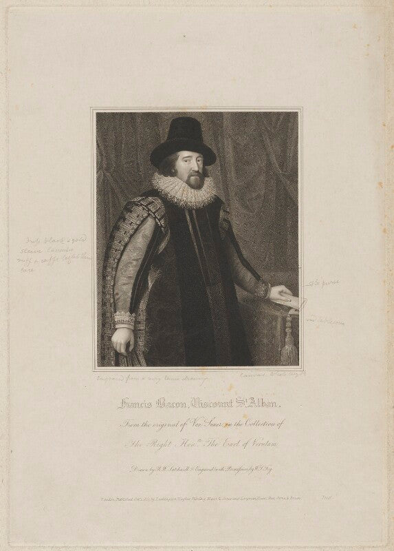 Francis bacon, 1st viscount st alban npg d39992