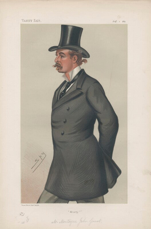 Montague john guest ('statesmen. no. 334.') npg d43971