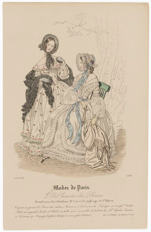 'modes de paris', 10 august 1839 npg d47815