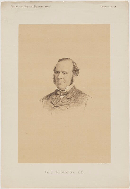 William thomas spencer wentworth fitzwilliam, 4th earl fitzwilliam npg d46138