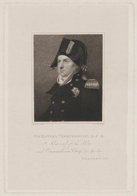 Sir edward thornbrough npg d40309