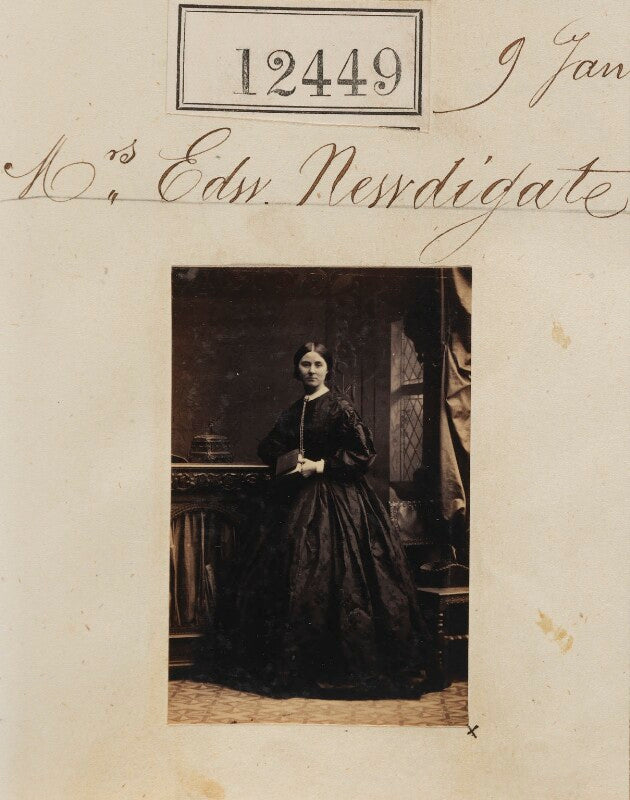 Anne emily (née garnier), lady newdegate npg ax62098