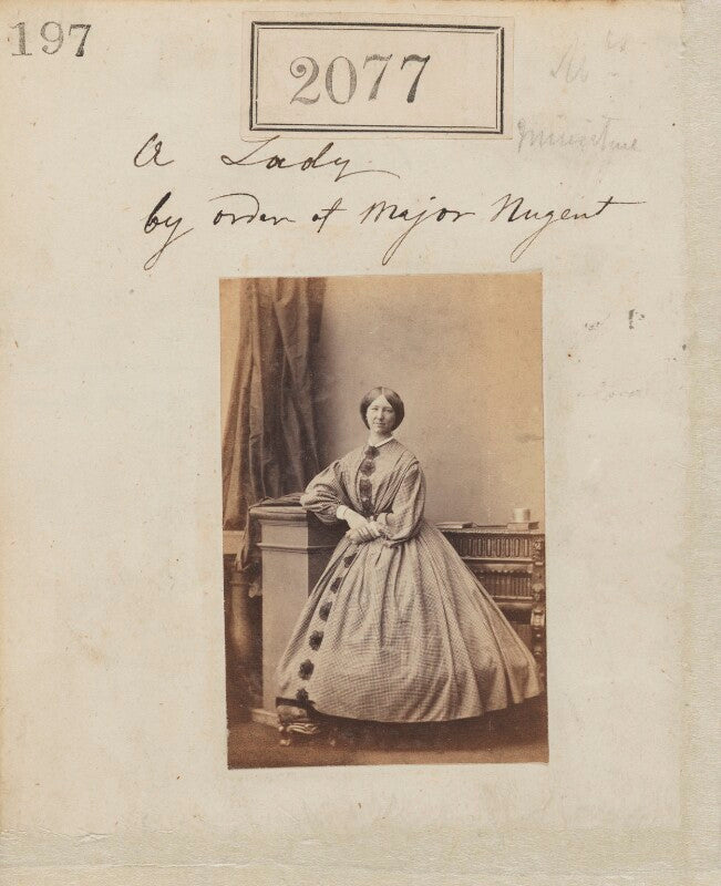 'portrait of a lady by order of major nugent' npg ax51467