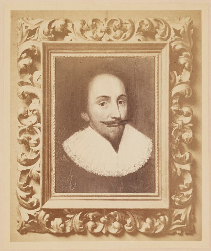 Unknown man called william shakespeare npg d41644