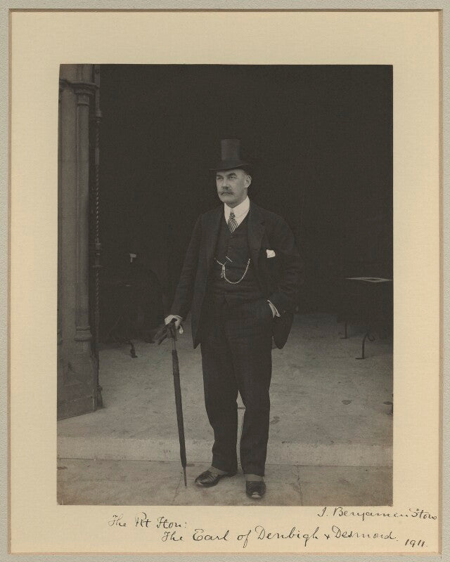 Rudolph robert basil aloysius augustine feilding, 9th earl of denbigh npg x15759