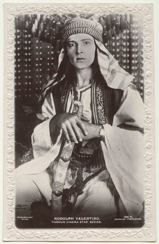 Rudolph valentino npg ax160201