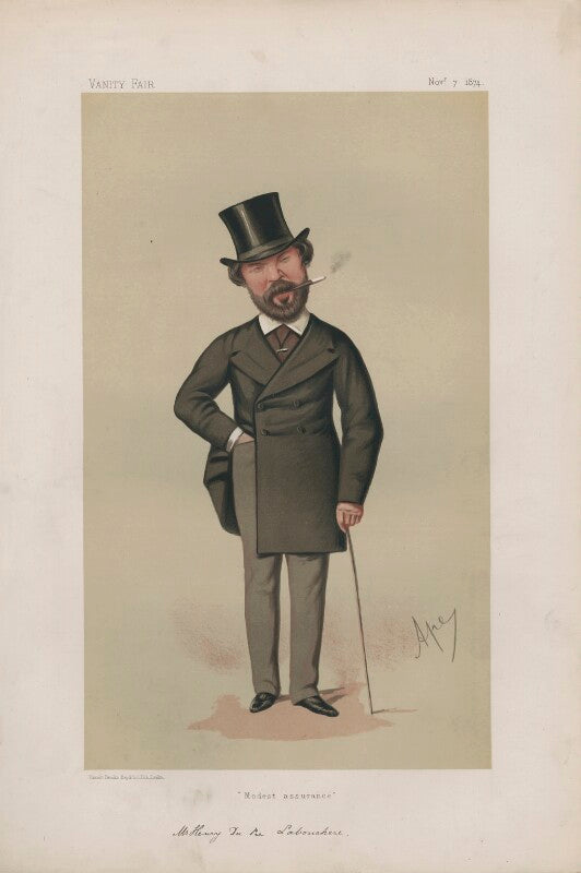 Henry du pré labouchere ('men of the day. no. 90.') npg d43665