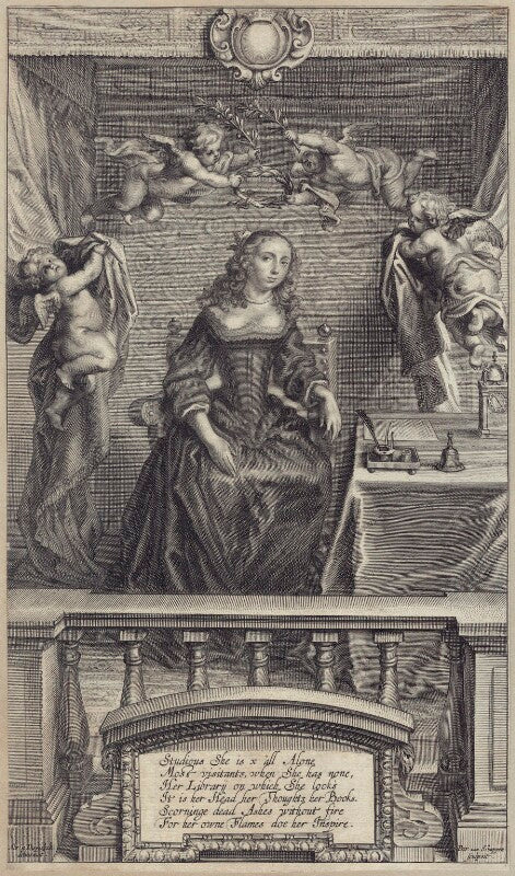 Margaret cavendish (née lucas), duchess of newcastle upon tyne npg d30185