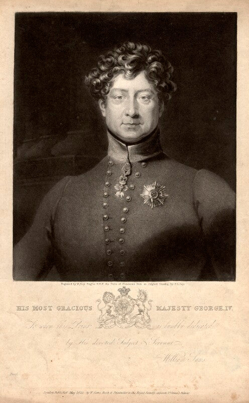 King george iv npg d10843