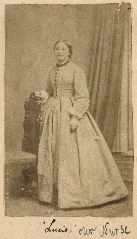 'lucie, our nurse' npg ax68326
