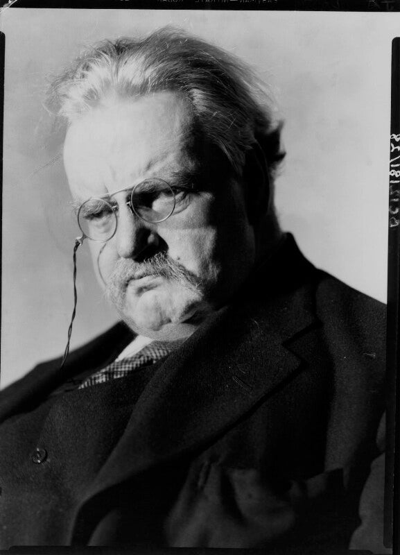 G.k. chesterton npg x10772