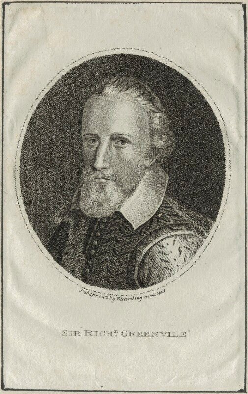 Sir richard grenville npg d25423