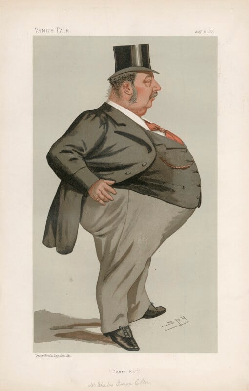 Charles isaac elton ('statesmen. no. 525.') npg d44344