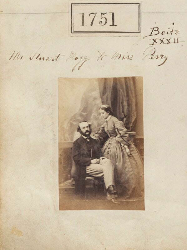 Sir stuart saunders hogg; selina catherine (née perry), lady hogg npg ax51142