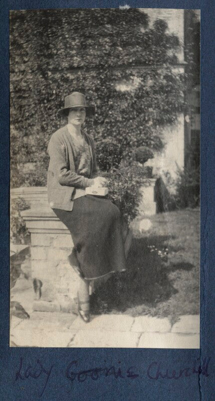 'lady goonie churchill' (lady gwendeline theresa mary spencer churchill (née bertie)) npg ax141400