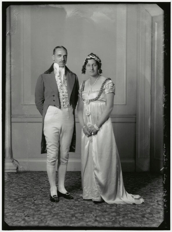 Sir julien cahn, 1st bt; phyllis muriel (née wolfe), lady cahn npg x150520