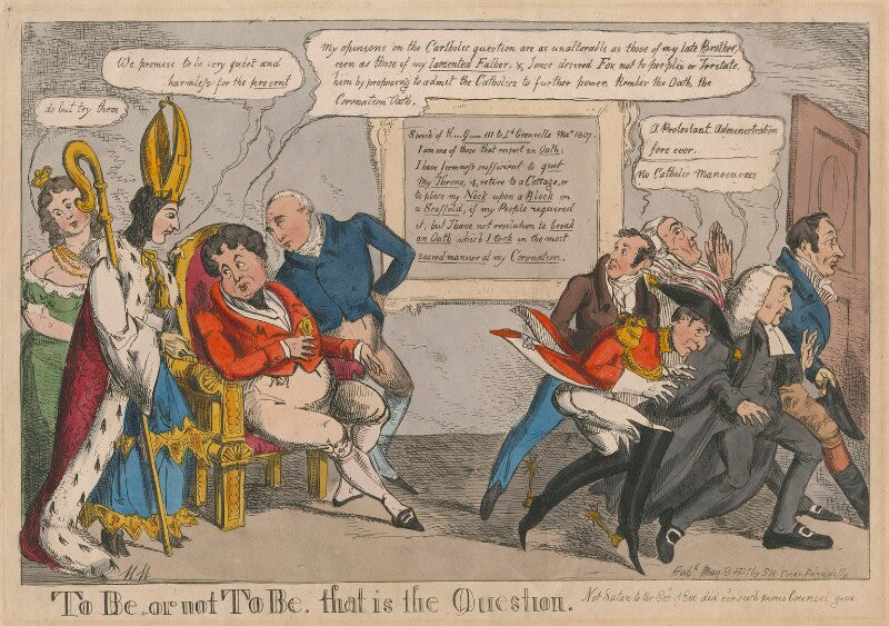 'to be, or not to be, that is the question.' npg d48692