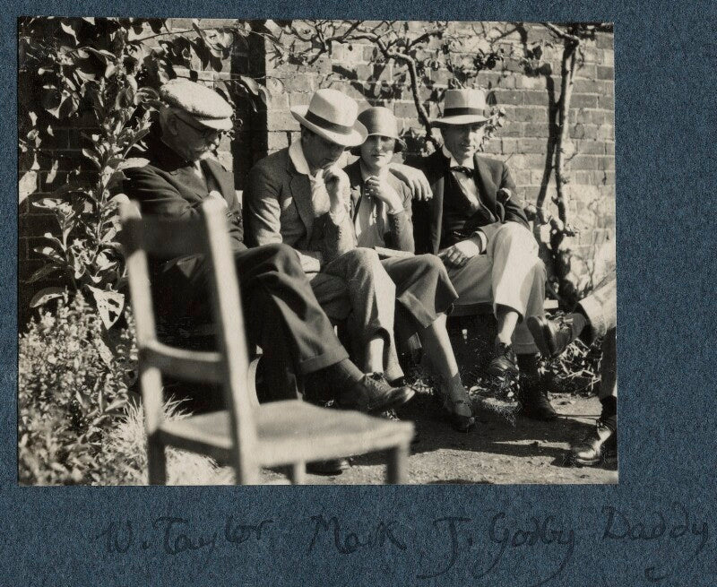Walter taylor; mark gertler; jules godby; philip edward morrell npg ax142208