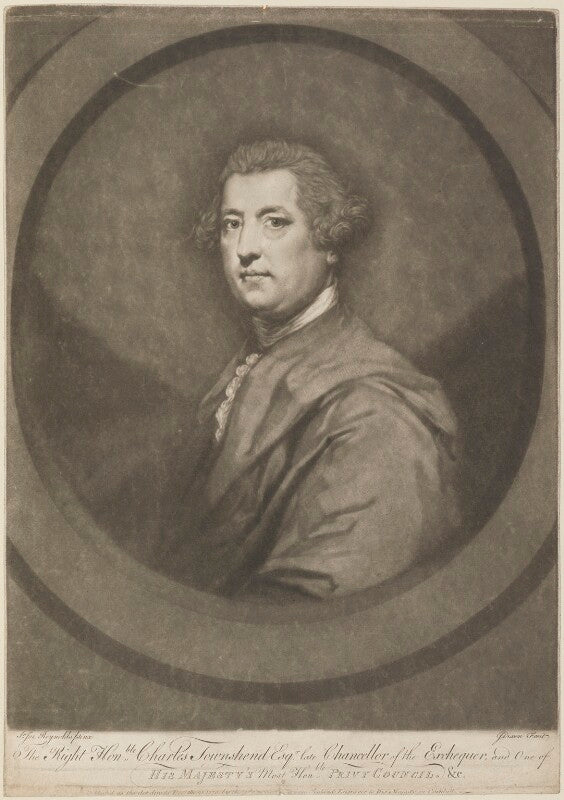 Charles townshend npg d14297