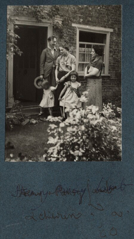 The lamb family and edith olivier npg ax144012