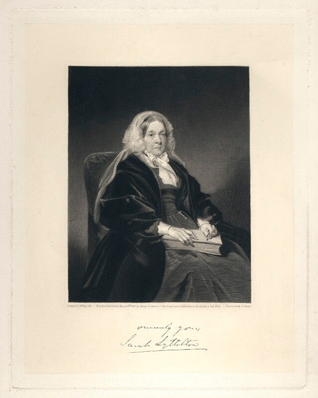 Sarah lyttelton (née spencer), lady lyttelton npg d5151