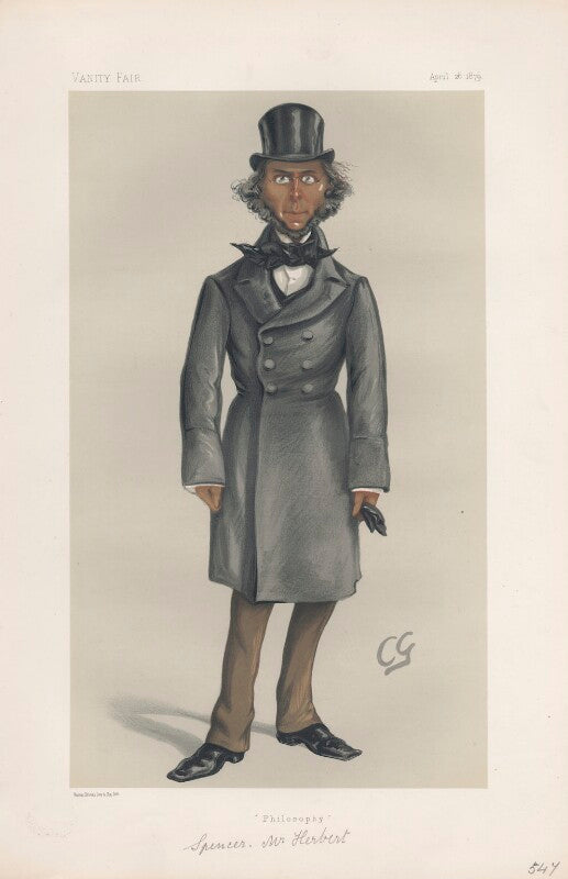 Herbert spencer (men of the day. no. 198.') npg d43900