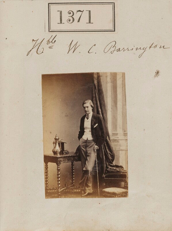 Sir william augustus curzon barrington npg ax50772