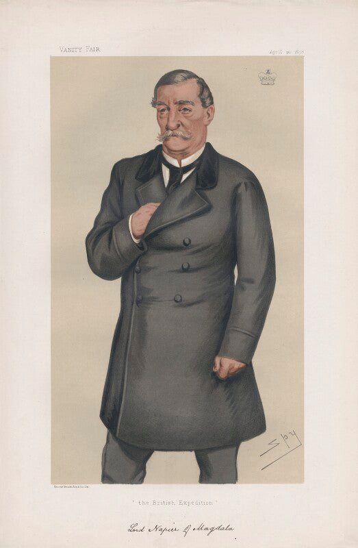 Robert cornelis napier, 1st baron napier of magdala ('men of the day. no. 177.') npg d43845