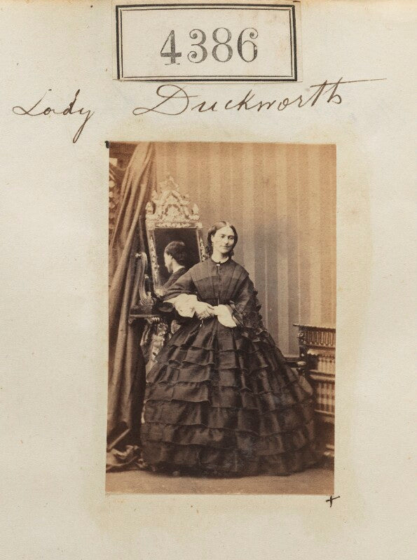 Mary isabella (née buller), lady duckworth npg ax54399